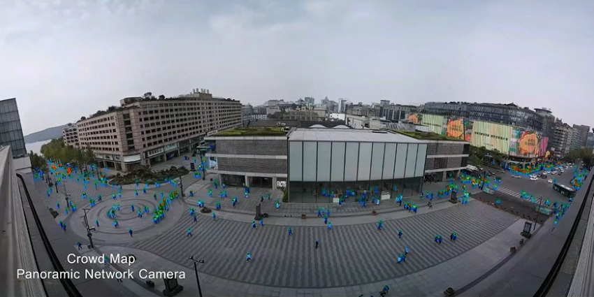 Panaromic network camera